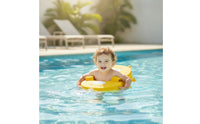 Inflationinflation-Proof Underarm Swimming Float Animal-Shaped Underarm Flotation Device with Adjustable Straps Solid Core Non-Inflatable Swim Flotation Device Safe for Infants, Toddlers, Pool, Bath