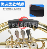 圆号手托护手套圆号专用防滑皮把套护套护手皮套保护圆号通用配件.