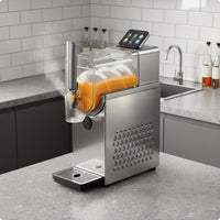 Slush and Soft Serve Machine Automatic Cleaning Slush Machine Multi Function