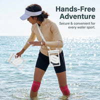 Waterproof Swimming Bag for Outdoor Water Park and Boating, Large Capacity Dry PVC Material, Protective Phone for Diving