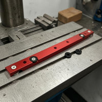 T-Slot Sliding Strip Drilled Mounting Holes Shop Accessory Black Inserts