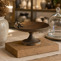 Decorative Avian Ornamental Tray Shabby Chic Decorative Iron Tray Long-Lasting