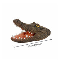 Floating Alligator Head Floats on Water Outdoor Decoration Weather Resistant