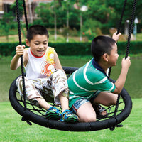 Bohai Round and Square Bird Nest Swing for Kids Indoor and Outdoor Play