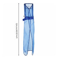 Apron with Adjustable Neck Strap Long Apron with Waist Strap Easy to Clean Apparel for Home Projects