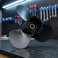3 Leaf Boat Propeller Smooth Push Outboard Motor Propeller Rapid Thrust Marine Part for Boating