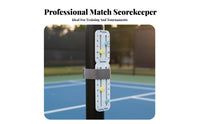 Tennis Score Keeper Easy Installation Tennis Racket Score Counter Portable Athletic Gear for Amateur Participants, Kids, Recreational Play