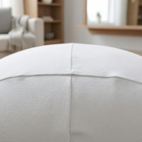 Long-Fleece Flocked Inflatable Sofa PVC Base Lounging Inflatable Sofa Heat-Bonded Inflatable Couch Leak Resistant