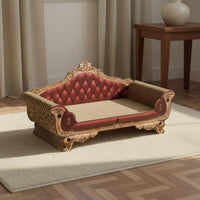 Corrugated Cardboard Feline Scratcher Low Dust Pet Furniture 2-in-1 Design