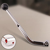 Heavy-Duty Gear Gear Lever Lever with Knob Rugged Manual Gear Shifter Sweat-Absorbent Hand Gear Lever Lever Soft Leather for Builders, Riders, ATVs, Sand Buggies, Quads, Custom Builds