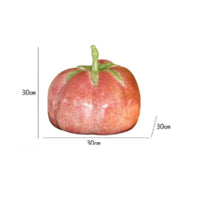 Ceramic Pumpkin Glossy Pumpkins Stylish for Living Room