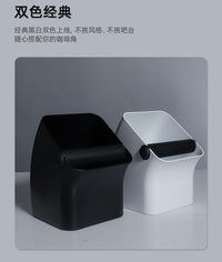 Square Anti-Slip Knock Box for Espresso Coffee, ABS, Thickened