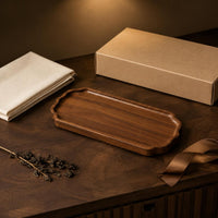 wooden Tea Serving Board Wooden Tea Serving Board Handcrafted Look Tableware