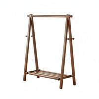 Floor-Standing complimentarystanding Coat Tree Space-Saving Clothing Rack Multi-Hook Design Garment Stand Minimalist aesthetic for Apartment Dwellers, Homeowners, Bedroom, Entryway, Hallway, Living Room