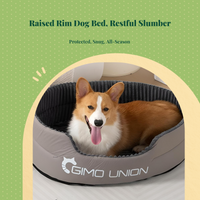 Orthopedic washable dog bed