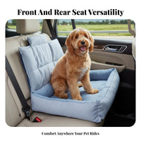 Dog Car Seat Safety Straps pet transport box Padded Interior for highway excursions, Home