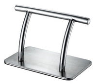New Adjustable Stainless Steel Footrest for Salon Chairs, Anti-Slip, Movable