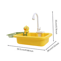 Parrot Bath Tub Duck Decoration Spraying Bath Tub Easy to Clean