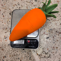 Large Simulation Carrot Squishy Toy, Soft Rubber Stress Relief, Fast Rebound, Food Play