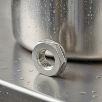NPT Hex Locknut Easy to Install Stainless Steel Pipe Lock Nut for Beer Keg Setup