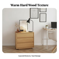 6-Drawer Lowboy Chest of Drawers Modern Minimalist & Design 6-Drawer Double Chest of Drawers Versatile Placement Versatile