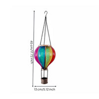Solar Hot Air Balloon Lantern Hanging Hot Air Balloon Lantern Weather Resistant