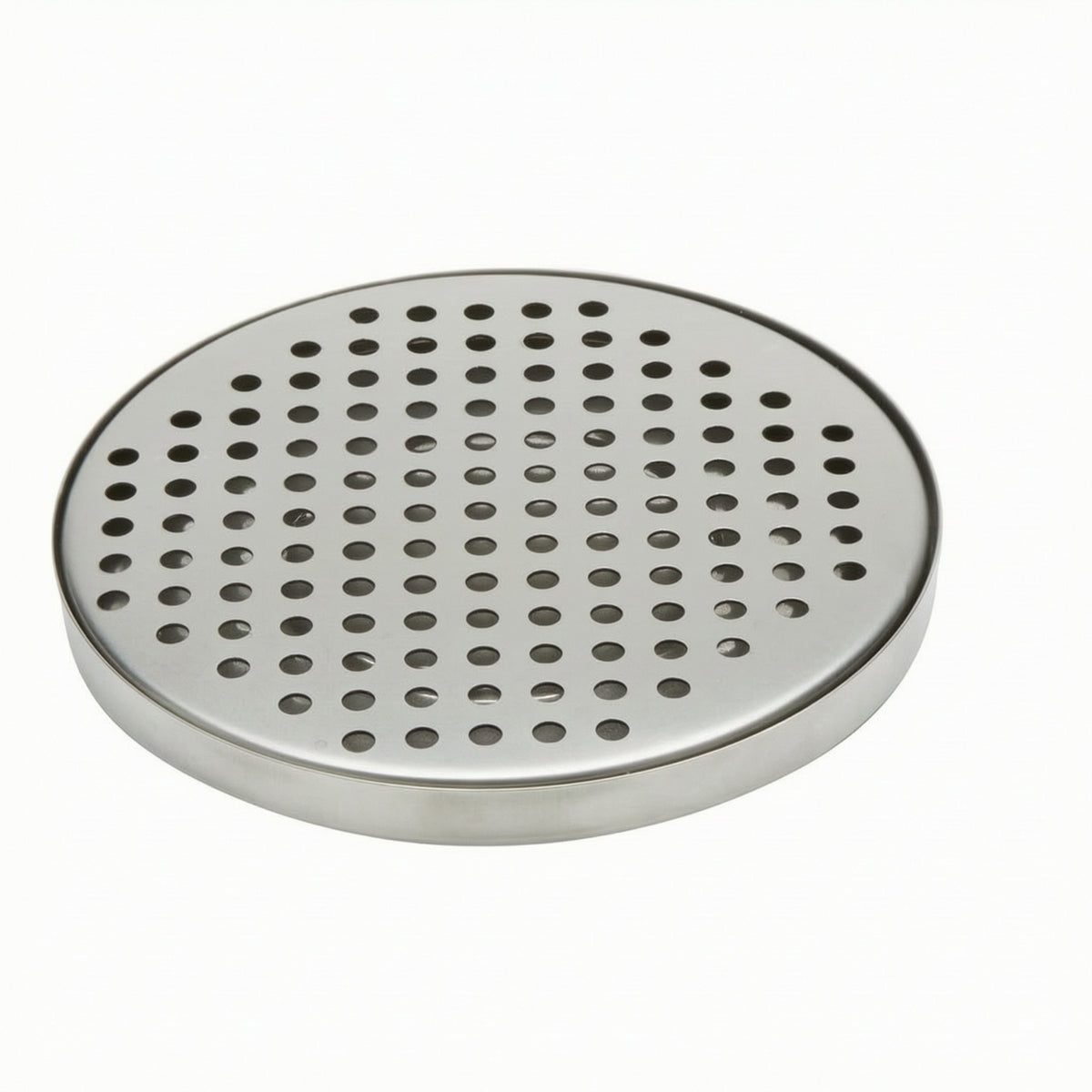 1 Piece Stainless Steel Drainage Tray Beverage Station Perforated Utility Spill Control Easy-to-clean Corrosion-resistant Heat Resistant Suitable for Office Restaurant Bar Setup