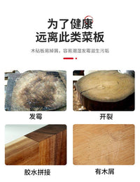 Stainless Steel Cutting Board, Double-Sided, Anti-Mold, Eco-Friendly