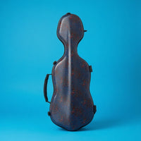 Full Size Violin Case Carbon-Fiber-Hard-Construction Violin Case Quilted for Violinists, Students, Rehearsals