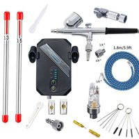 US/EU Standard XLS-G00A Cross-border Model Airbrush Pump Mini Airbrush Set for Painting and Coloring