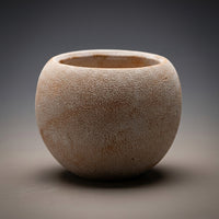 Plant Pots for Indoor Plants and Flower Pots for Outdoor Plants, Reddish Brown Cement Pot with Stone Texture, Garden Planter for Home Office