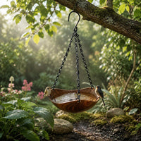 Bird Feeder Bowl Easy to Clean Hanging Tray Quick Drain Pet Supply for Backyard