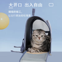 猫包外出便携透气宠物猫咪胸前背包小型犬大容量透明太空舱双肩包