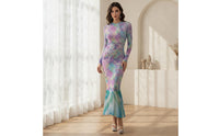 Mermaid Dress Form-Fitting Costume Dress Fishtail for Women
