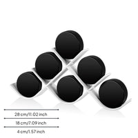 hockeys Puck Display Stand High Clearness Acrylic Puck Effortless Setup to Assemble Collection Organizer for Man Cave, Office