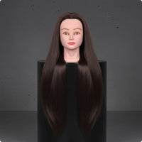Hair Styling Practice Head Realistic Face Beauty Training Item
