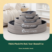 Orthopedic washable dog bed