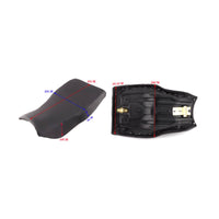 ATV Seat with Mounting Hardware Textured ATV Seat Cushion Pad Contoured Tapered for Riders, off-Road, Repair