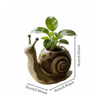 Flowerpot Cartoon Design Planter Resin for Patio
