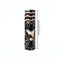 Tribal Pole Ornament Tribal Pole Figure Boho Figure on Stand Cafe