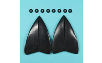 Tapered Kiteboard Tail Fin Streamlined Kiteboard Fin Lightweight Detachable for Kiteboarders