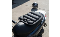 Sun Protection 3D Motorcycle Seat Cushion Non-Slip Shock Absorbing Seat Pad High Elasticity Motorcycle Comfort Cushion Ergonomic Design for Motorcyclists