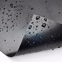 Smooth HDPE Pond Liner for Aquaculture Irrigation Reservoir Black 0.35mm Thick