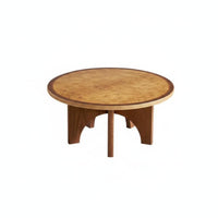 Arched Leg Side Table Distinctive Moon Bridge Base Household Furniture Designer Piece Sofa Associate for Living Room, Bedroom