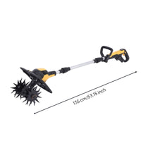 Cordless Mini Tiller Lightweight Cordless Garden Tiller Portable for Raised Beds