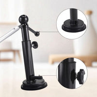 Indoor Soccer Training Device with Suction Cup Height-Adjustable Football Training Aid with Suction Cup Portable for Beginners, Kids, Home, Living Room
