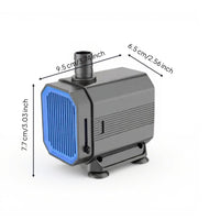 Quiet Underwater Pump for Aquariums, Ponds, Hydroponics