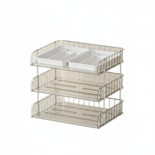 Stackable Letter-size document Drawer Easy Classification Desk Storage Box Large Capacity