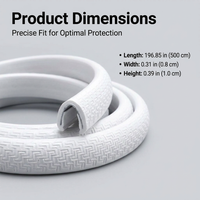 EPDM Car Door Edge Protector Trim, U Shape Rubber Edge Protector for Most Cars, Flexible Door Edge S - Image 10