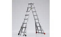 Multipurpose Multi-Position Ladder Foldable A-Shaped Ladder Folding Portable for DIYers, Home Repairs